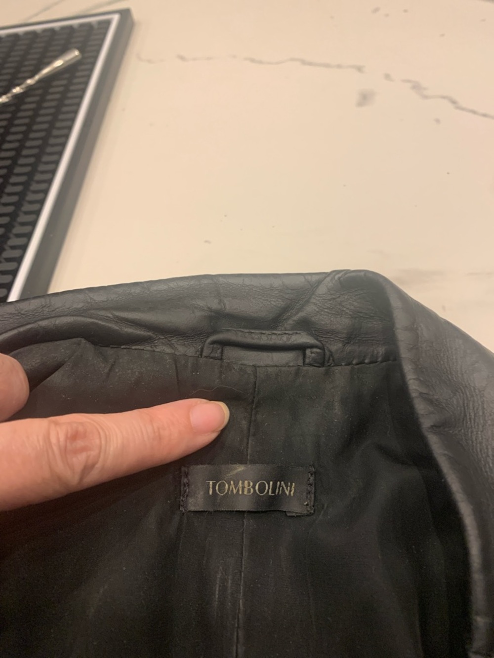 Tombolini leather jacket - Picture 11 of 13